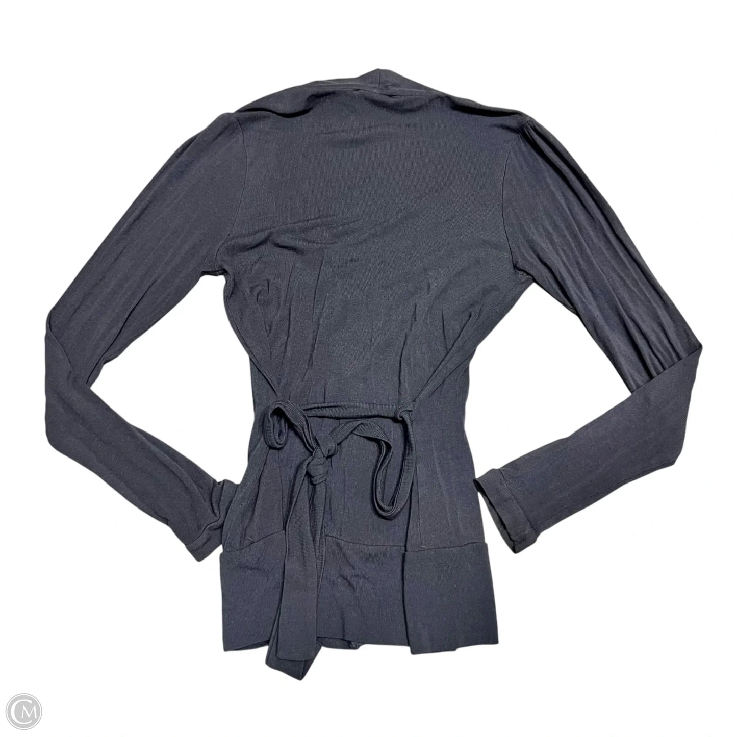 Cardigan Luxury Designer By Burberry In Grey, Size: L