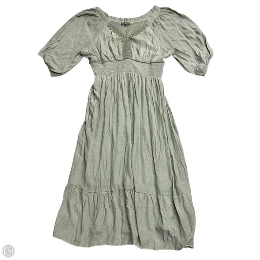 Dress Casual Maxi By Glee In Green, Size: 3x
