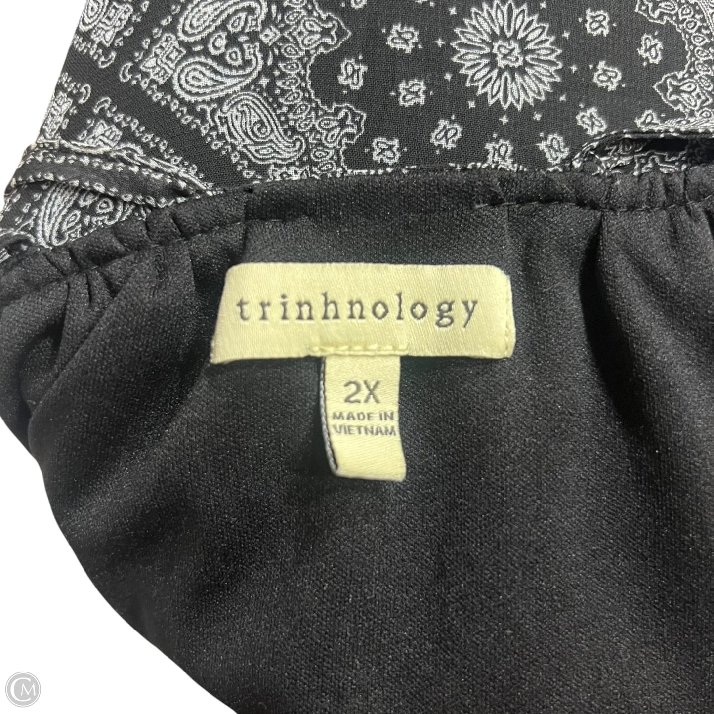 Dress Casual Maxi By Trinhology In Black & White, Size: 2x
