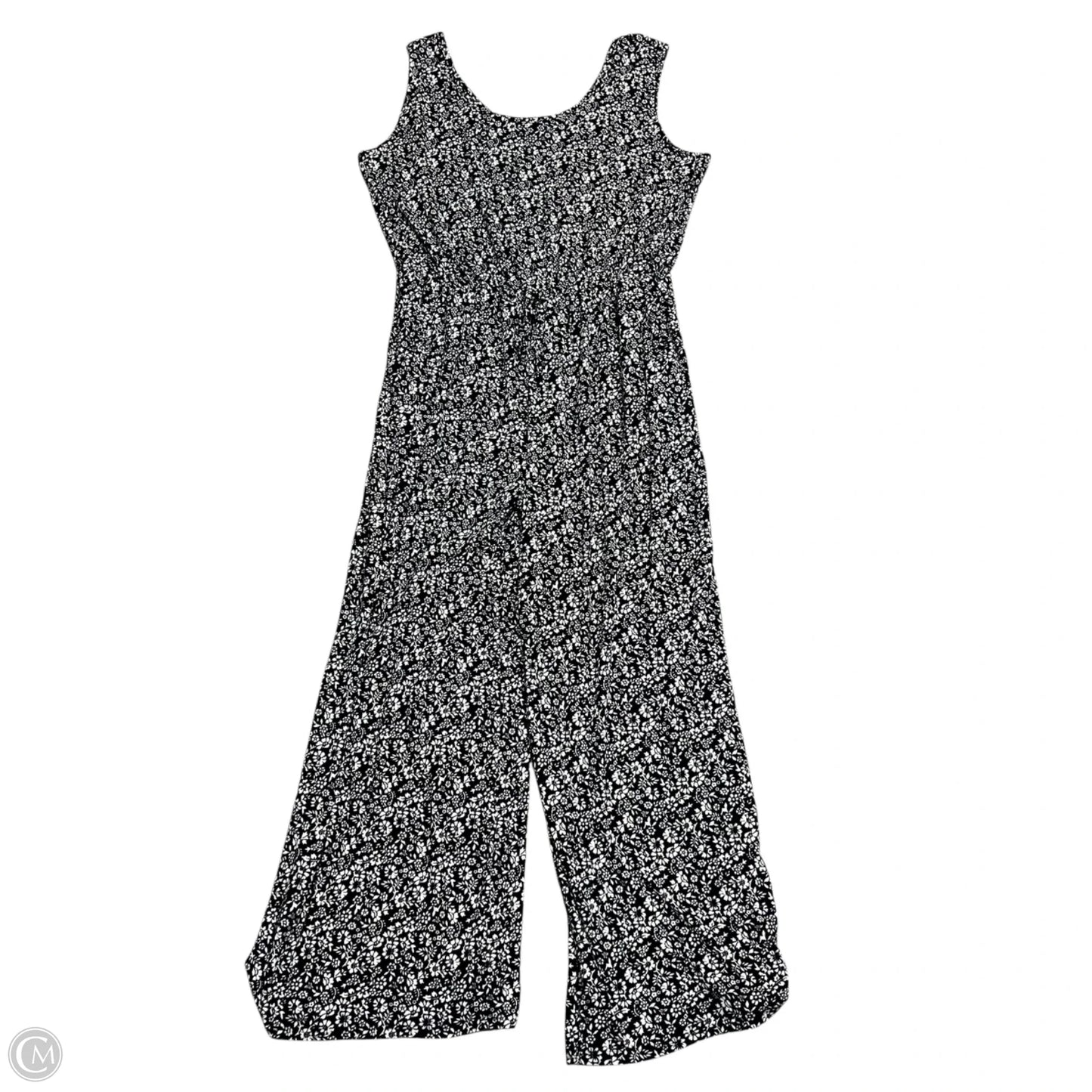 Jumpsuit By Forever Rose In Black & White, Size: 3x