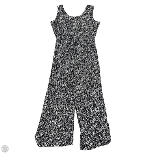 Jumpsuit By Forever Rose In Black & White, Size: 3x