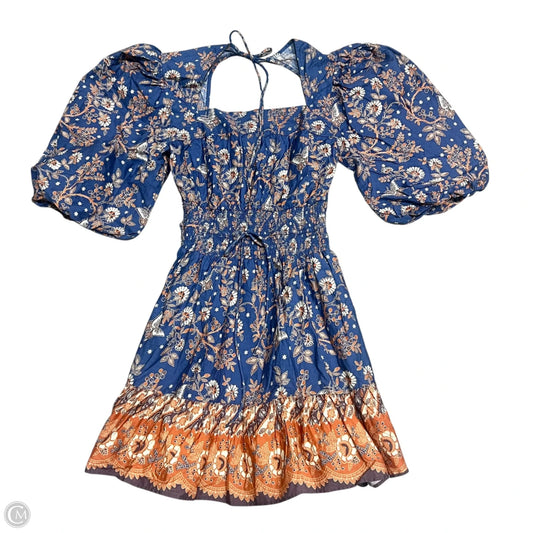 Dress Casual Short By House Of Harlow In Blue & Tan, Size: M