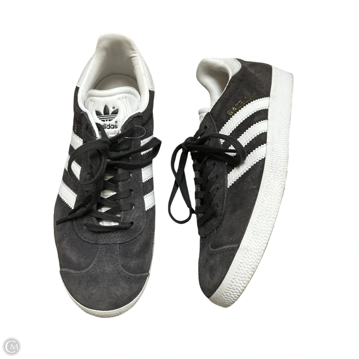 Shoes Sneakers By Adidas In Grey & White, Size: 6.5