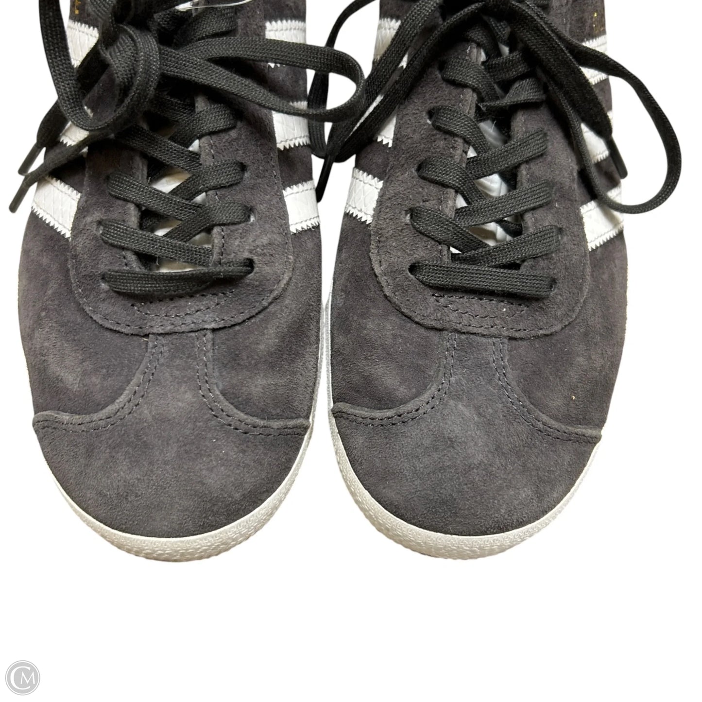 Shoes Sneakers By Adidas In Grey & White, Size: 6.5