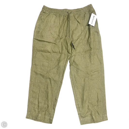 Pants Linen By Athleta In Green, Size: Xl