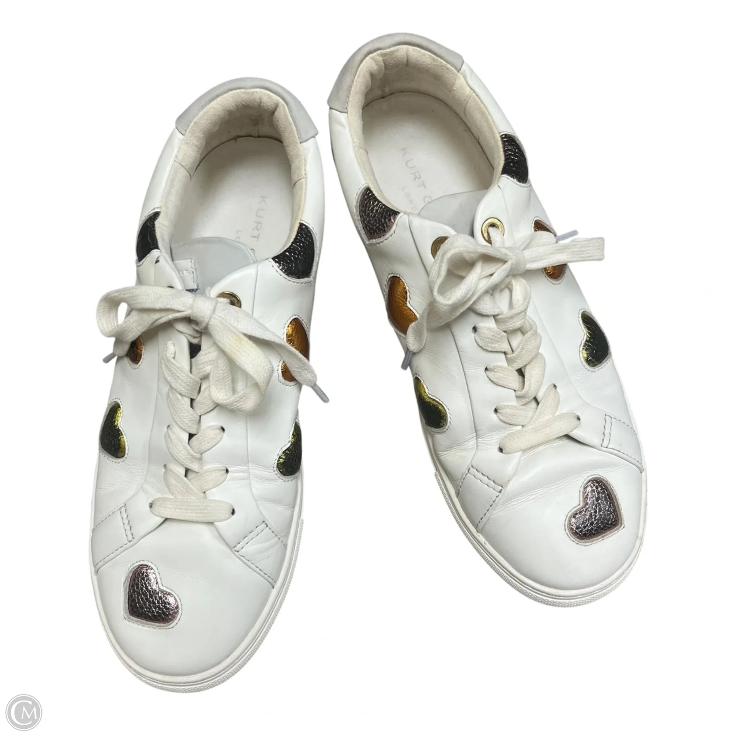 Shoes Designer By Kurt Geiger In White, Size: 9.5
