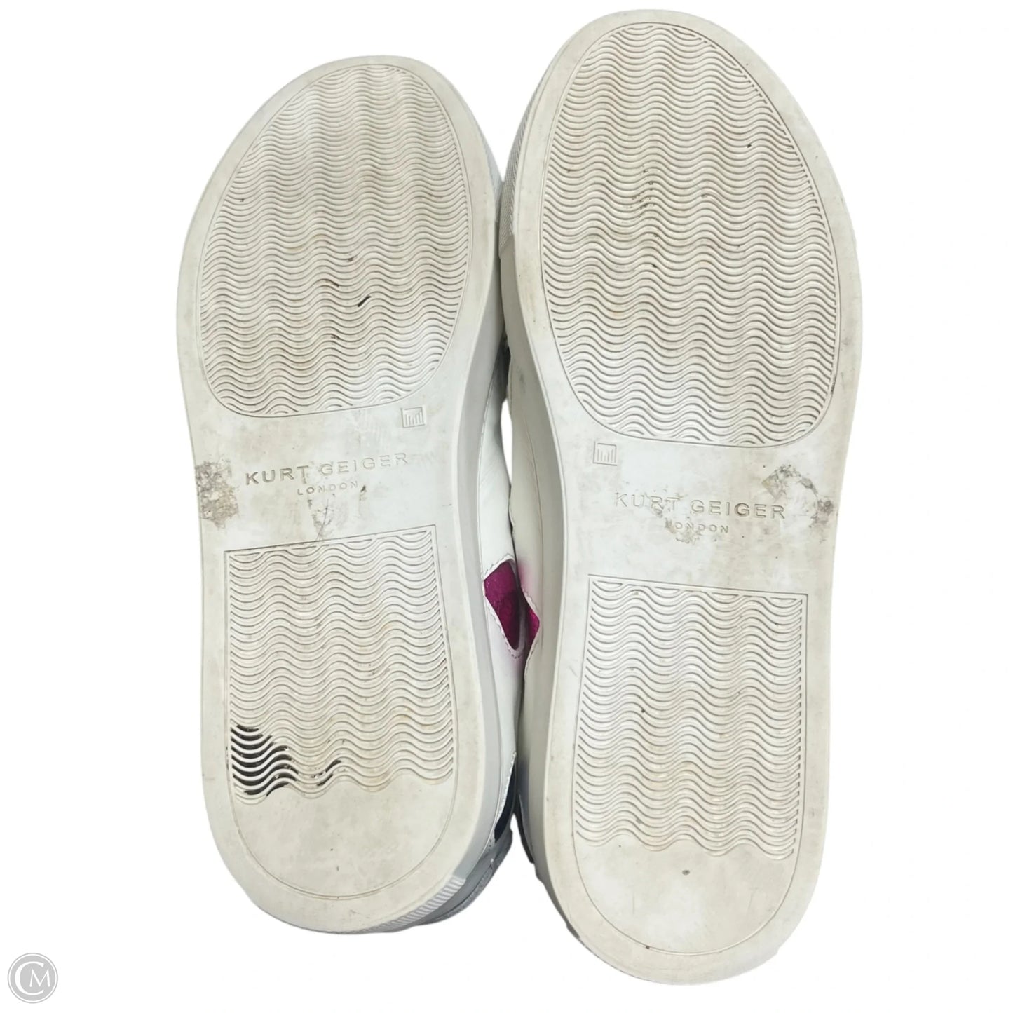 Shoes Designer By Kurt Geiger In White, Size: 9.5
