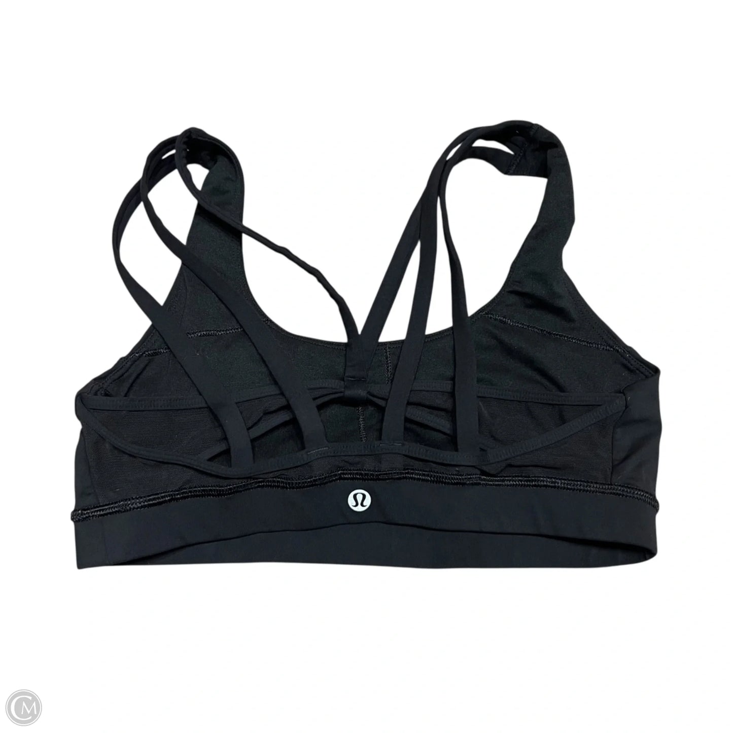Athletic Bra By Lululemon In Black, Size: S