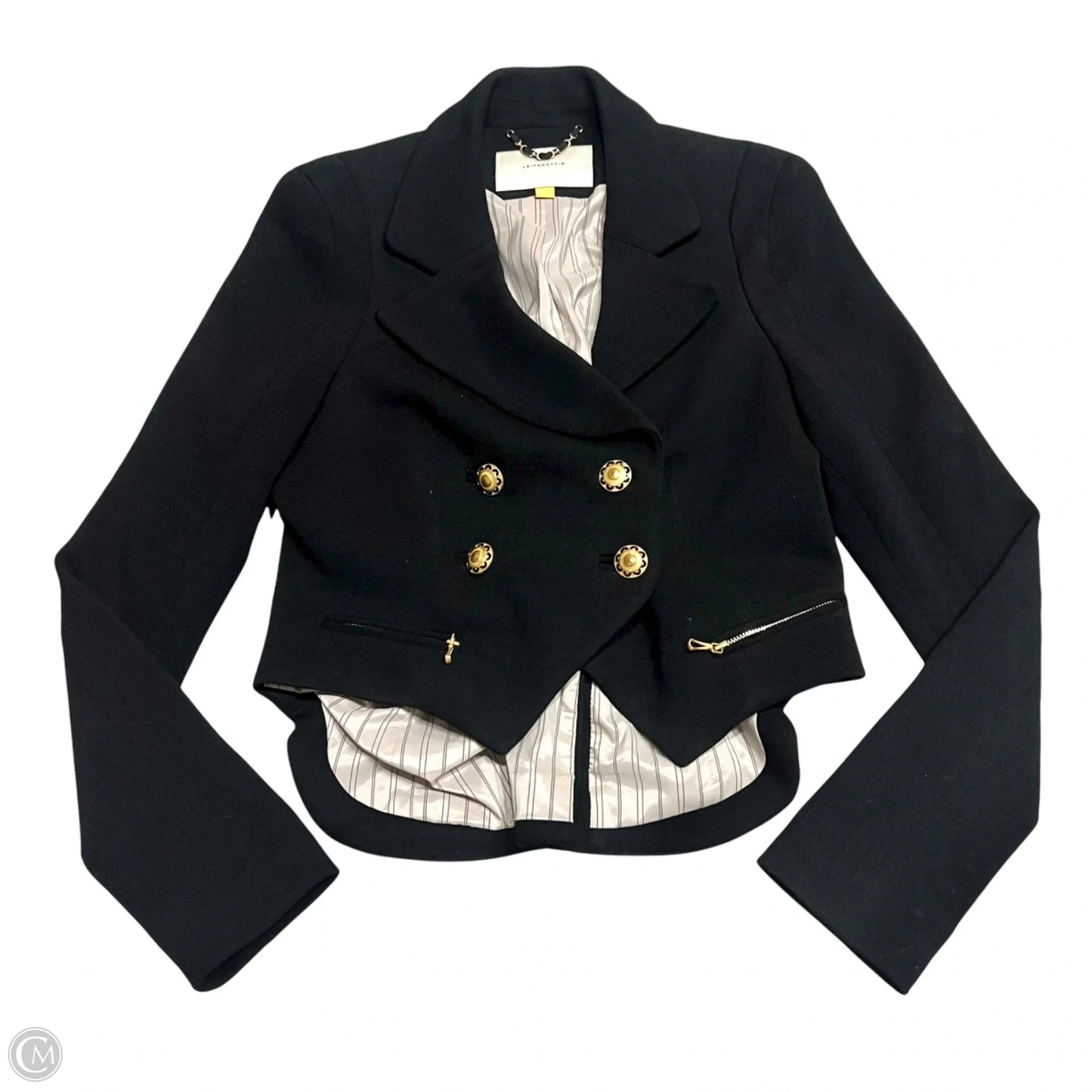 Blazer By Leifsdottir In Black, Size: 4