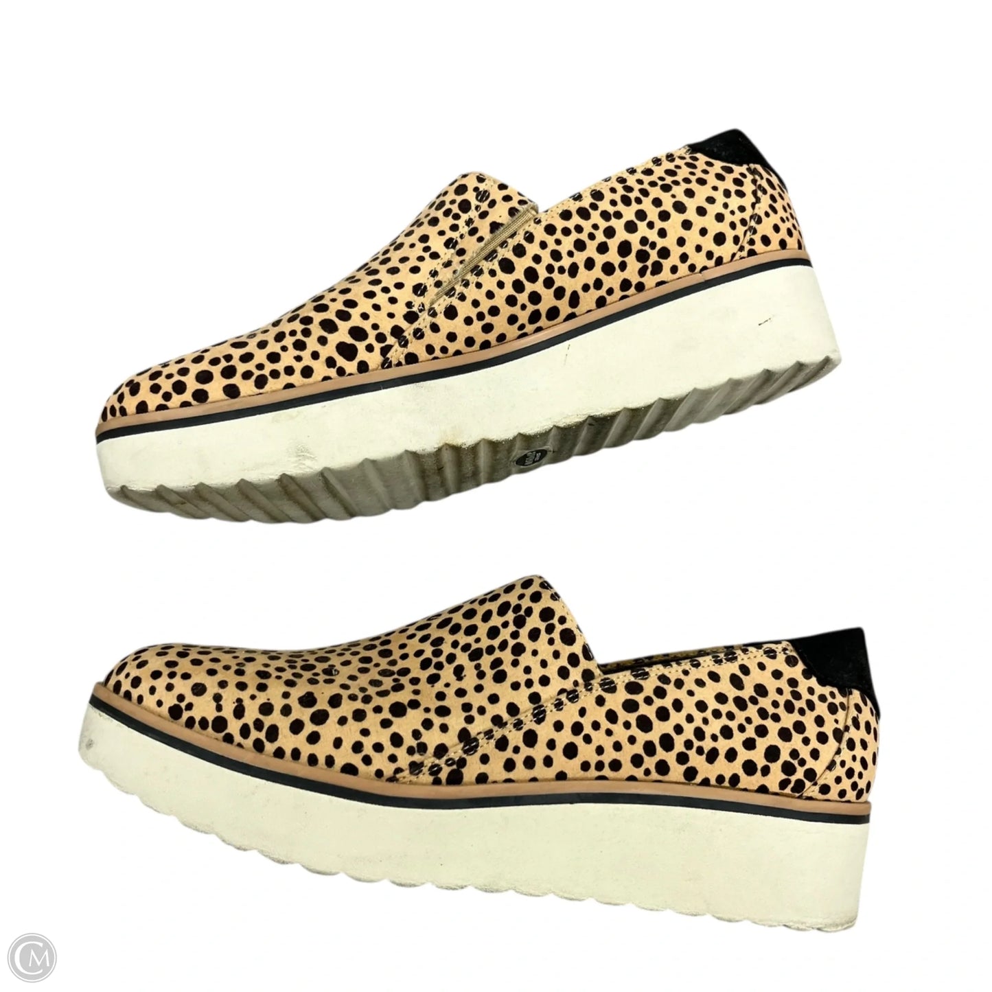 Shoes Sneakers Platform By Dr Scholls In Animal Print, Size: 9.5