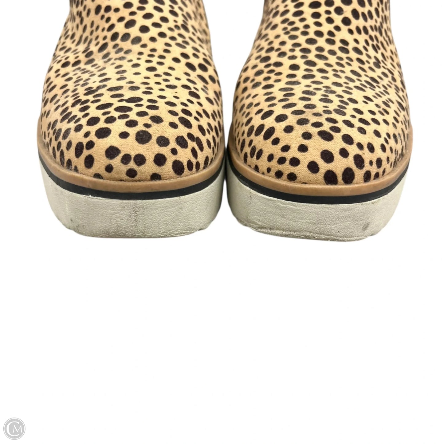 Shoes Sneakers Platform By Dr Scholls In Animal Print, Size: 9.5