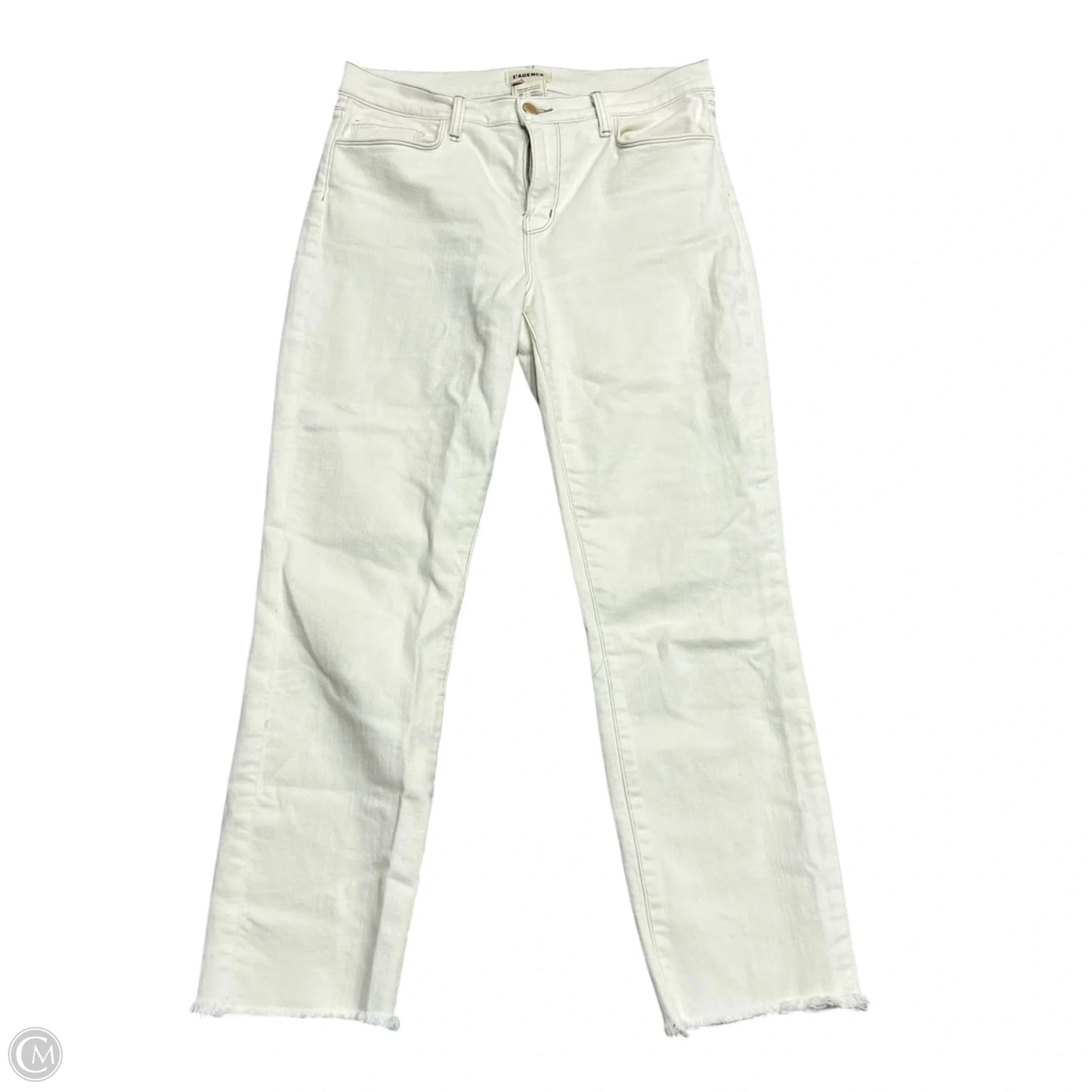 Jeans Straight By Lagence In Cream, Size: 6