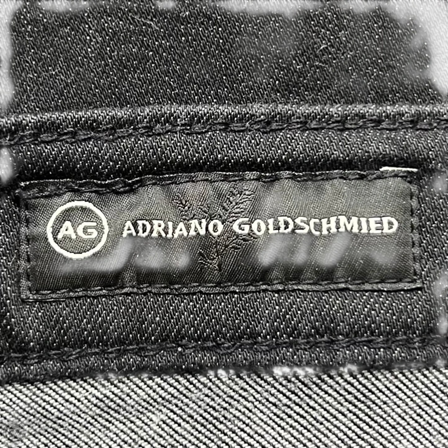 Jeans Skinny By Adriano Goldschmied In Black, Size: 8