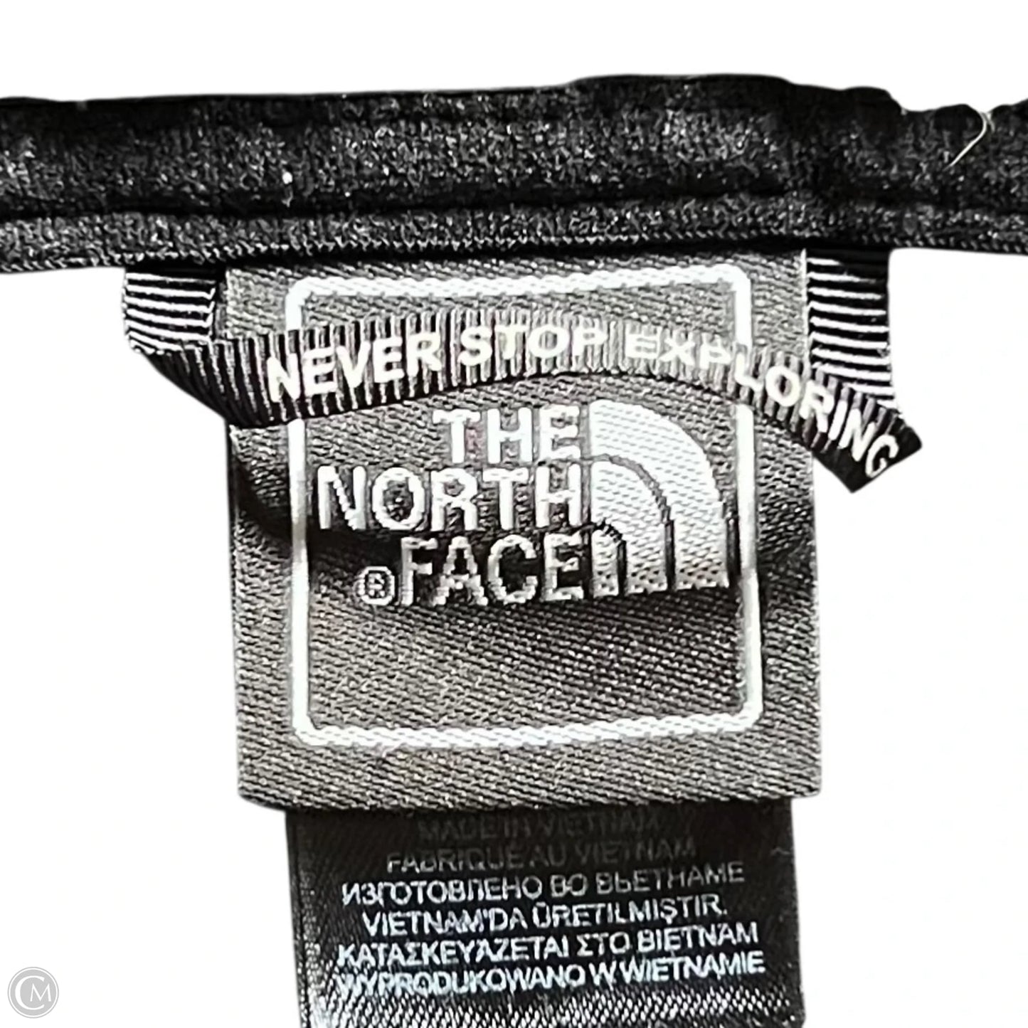 Jacket Faux Fur & Sherpa By The North Face In Black & Gold, Size: M