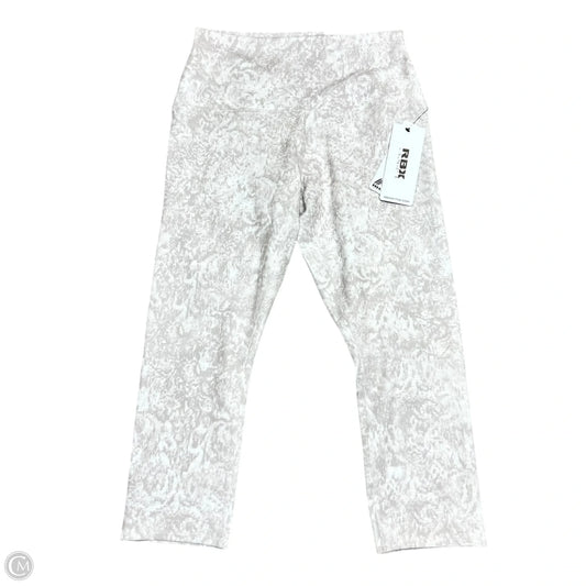 Athletic Capris By Rbx In Beige, Size: L