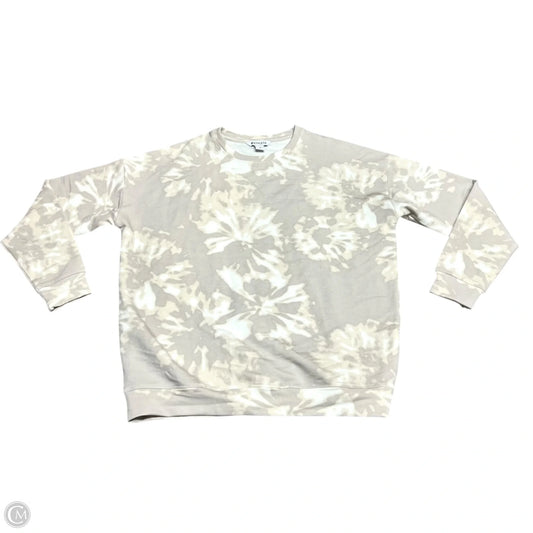 Sweatshirt Crewneck By Athleta In Beige, Size: S