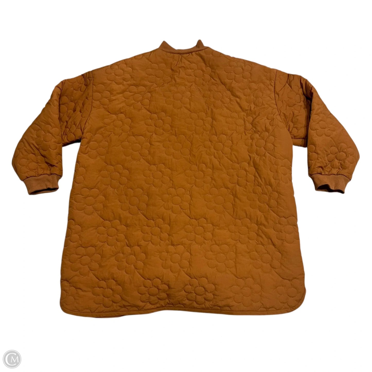 Jacket Puffer & Quilted By Petal Dew In Brown, Size: 3x