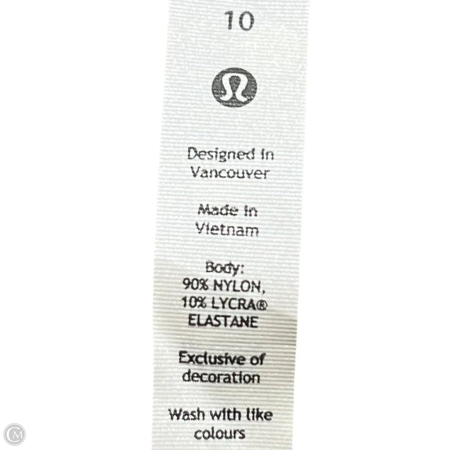 Athletic Top Long Sleeve Crewneck By Lululemon In Green, Size: M