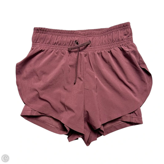 Athletic Shorts By Gym Shark In Maroon, Size: Xs