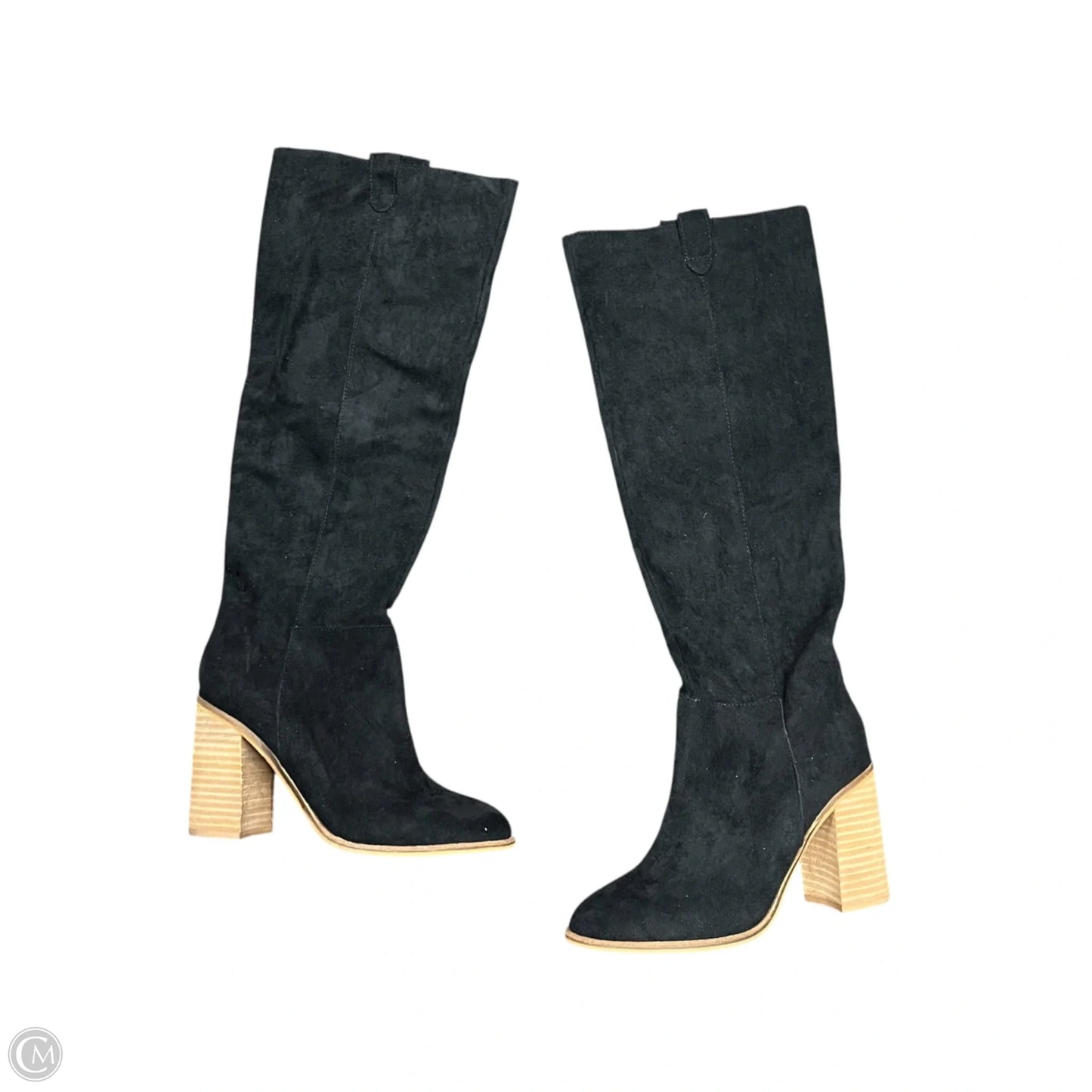 Boots Knee Heels By Oasis Society In Black, Size: 7.5