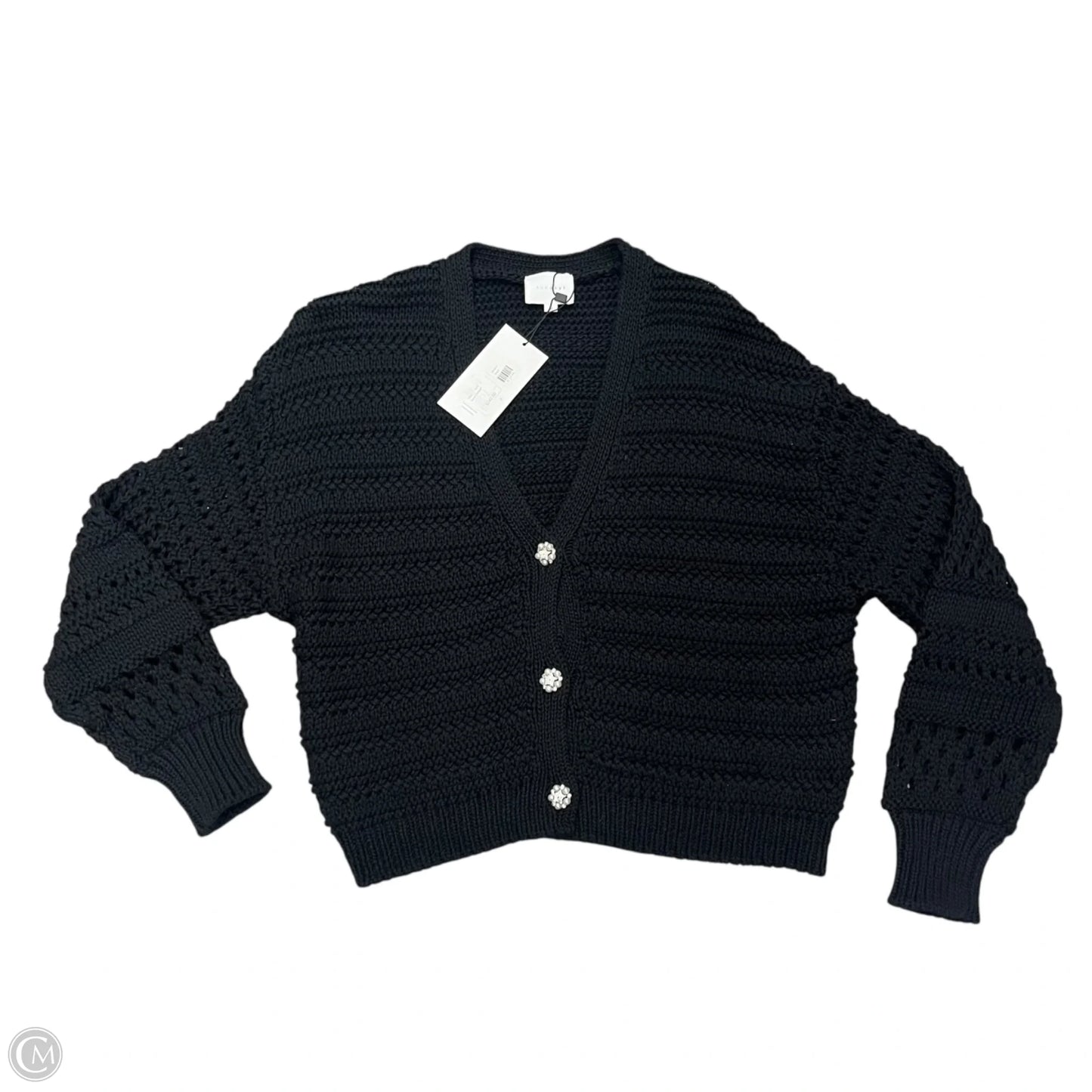 Sweater Cardigan By Sundays In Black, Size: M