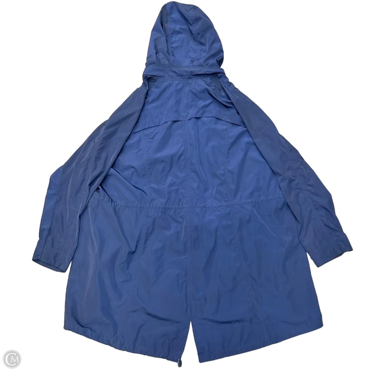 Jacket Windbreaker By Athleta In Blue, Size: 2x