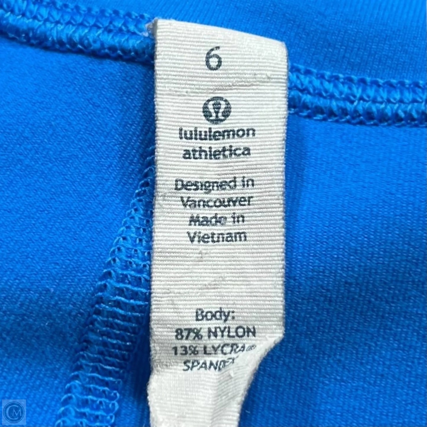 Athletic Pants By Lululemon In Blue, Size: S