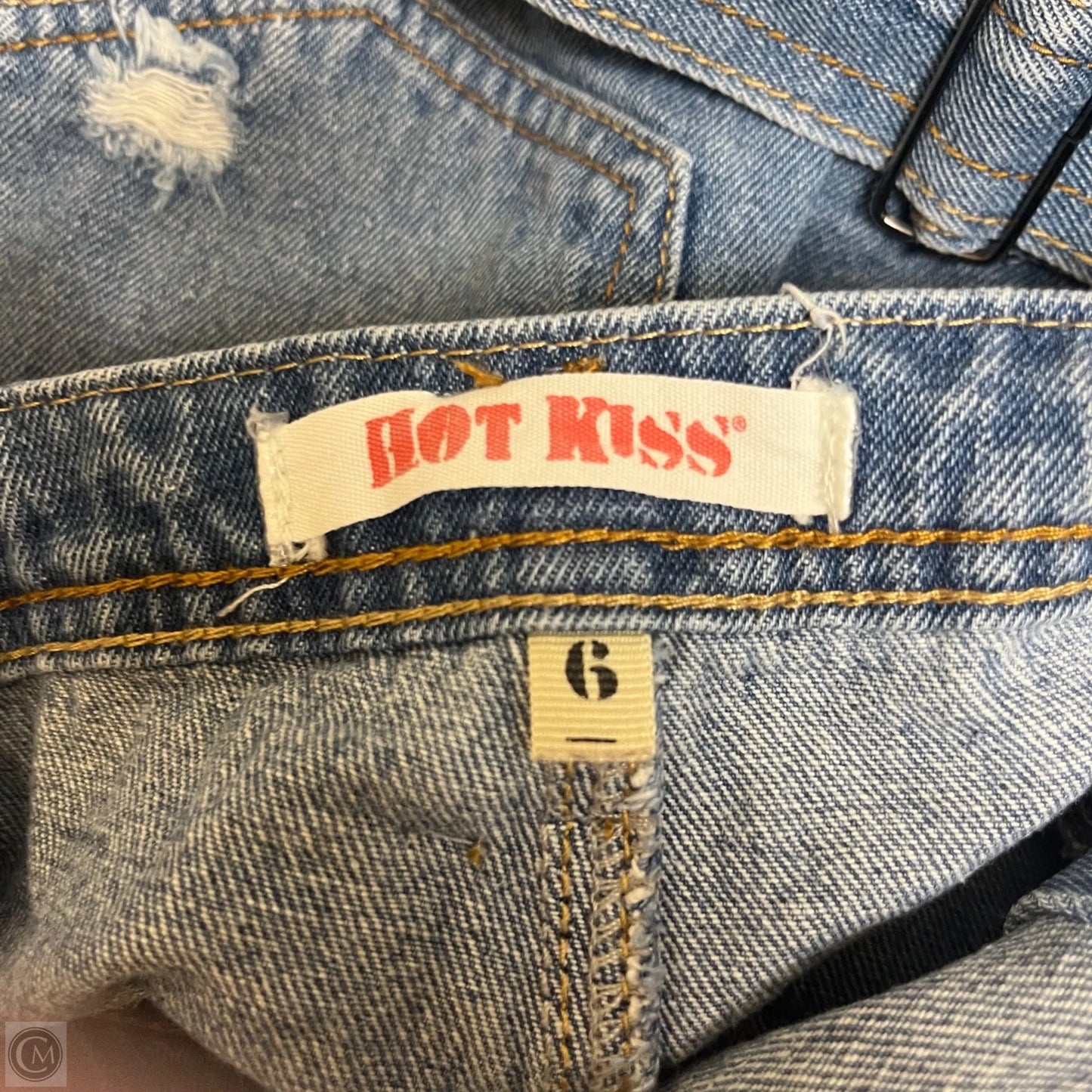 Overalls By Hourglass In Blue Denim, Size: S