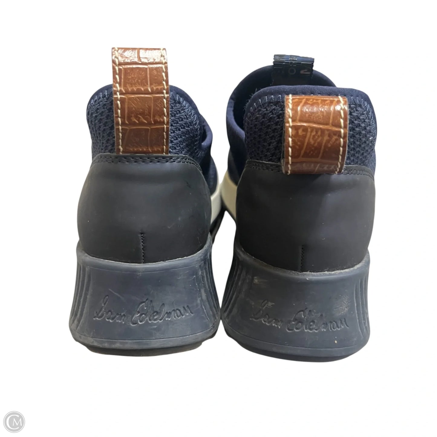 Shoes Sneakers By Sam Edelman In Blue & White, Size: 6