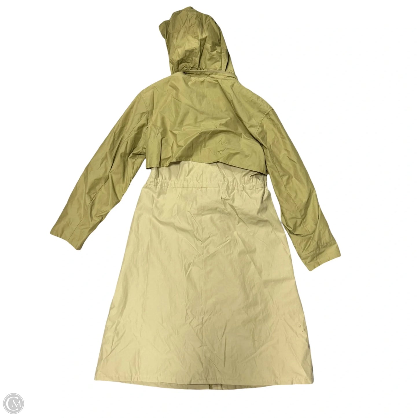Coat Raincoat By A New Day In Green, Size: S