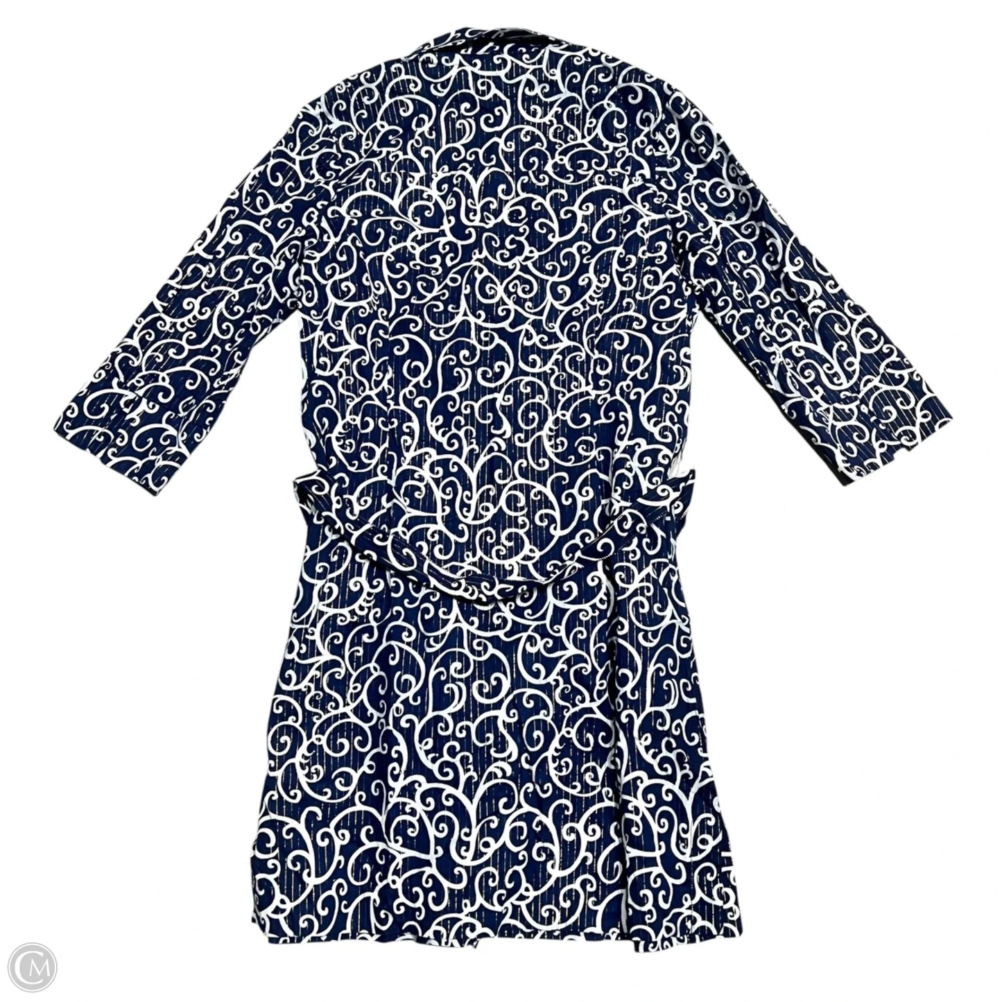 Dress Designer By Lilly Pulitzer In Blue & White, Size: S