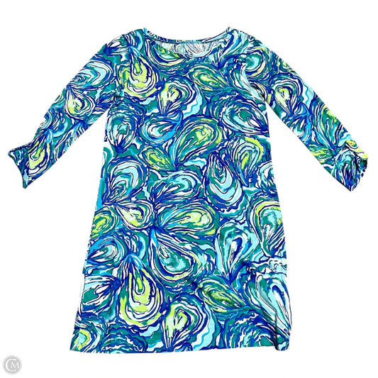 Dress Designer By Lilly Pulitzer In Blue & Green, Size: S