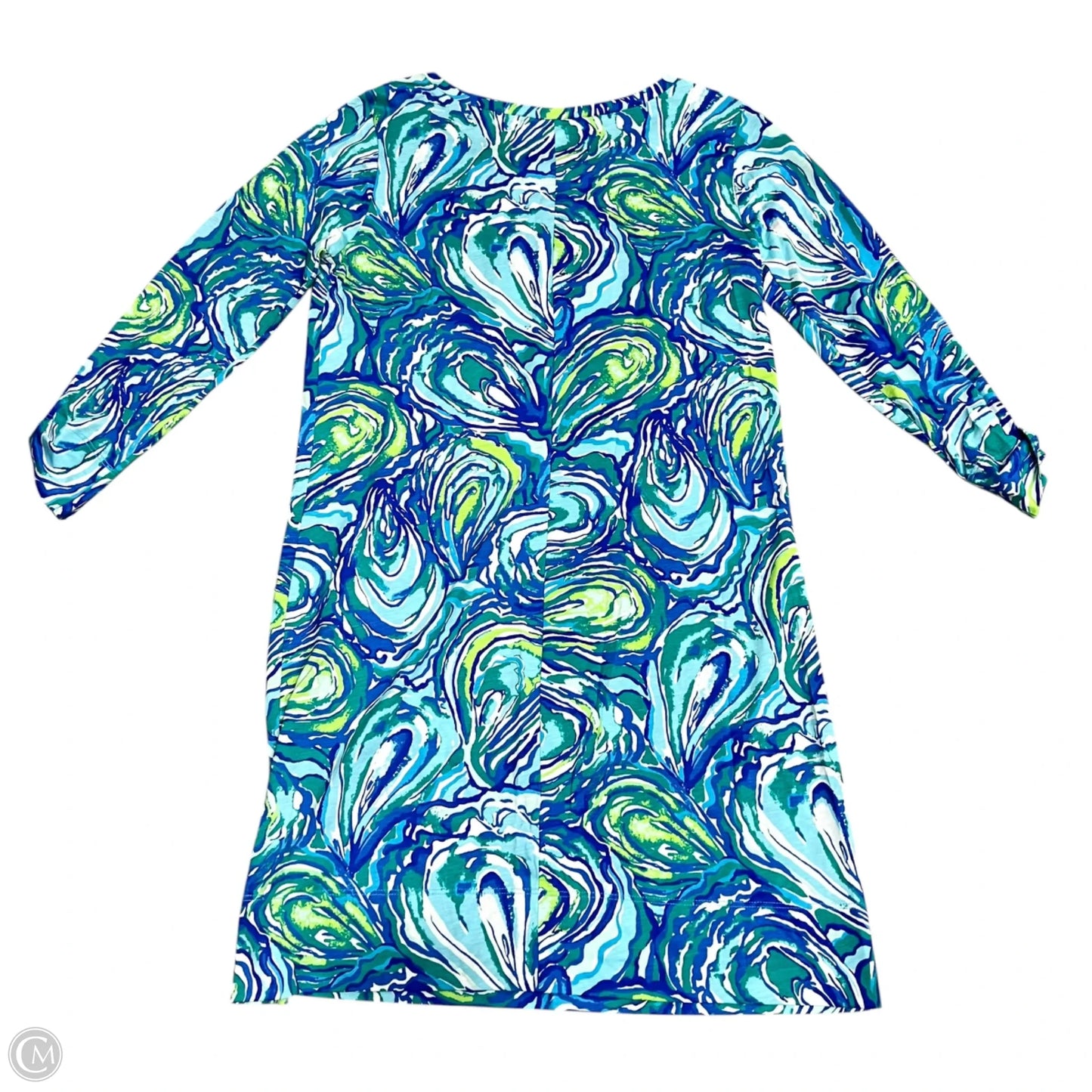 Dress Designer By Lilly Pulitzer In Blue & Green, Size: S