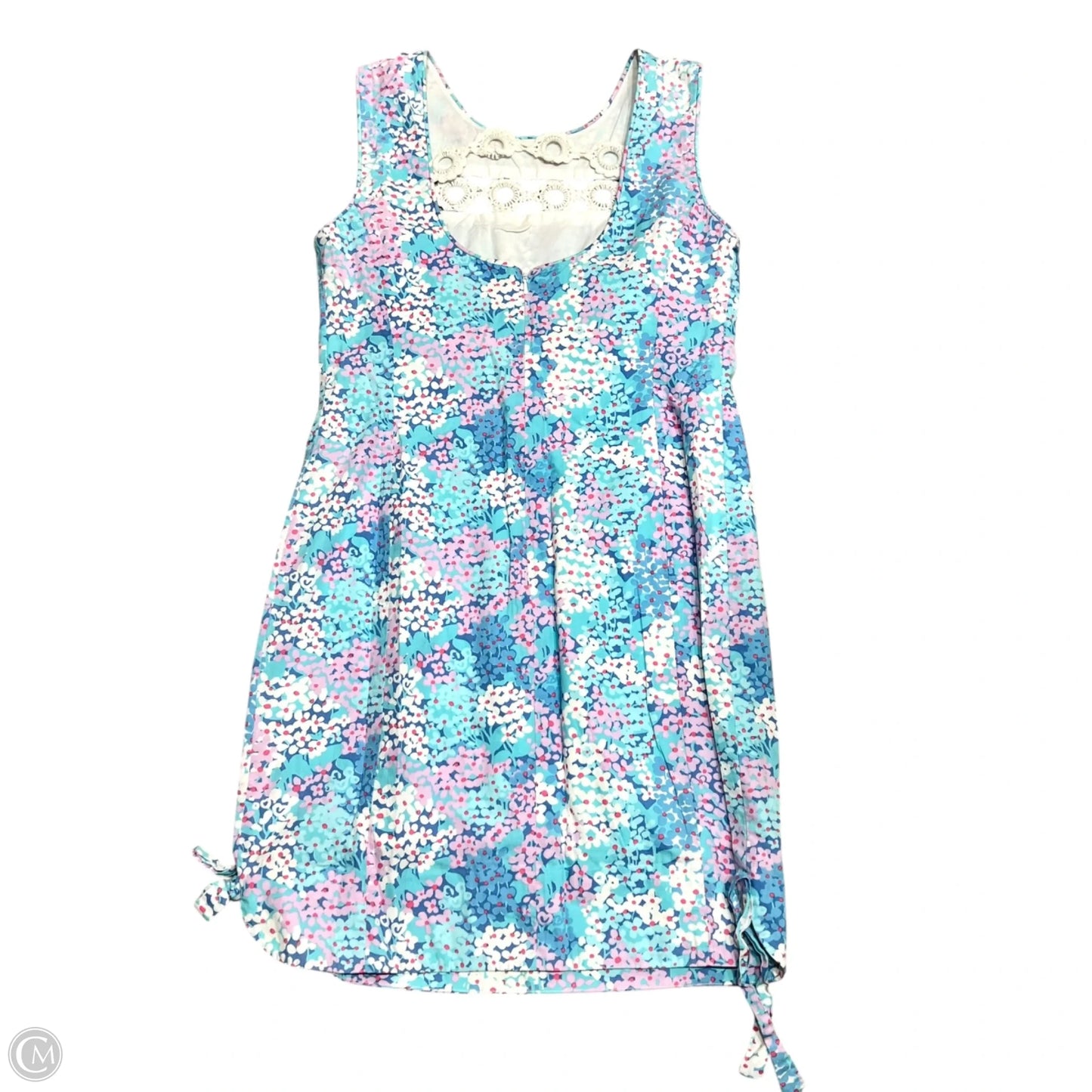 Dress Designer By Lilly Pulitzer In Blue & White, Size: S