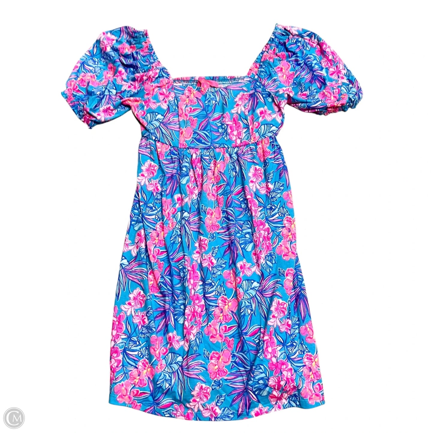 Dress Designer By Lilly Pulitzer In Blue & Pink, Size: Xs