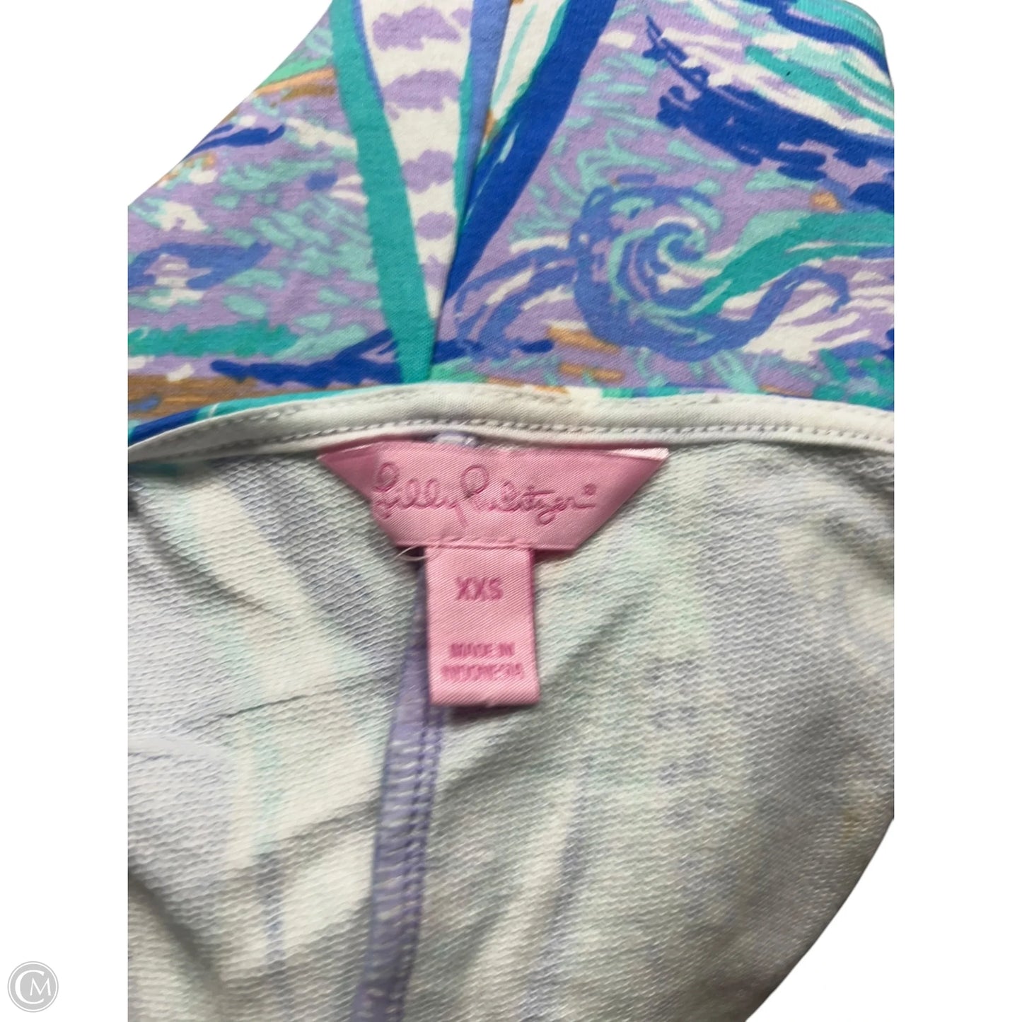 Dress Designer By Lilly Pulitzer In Blue & White, Size: Xxs
