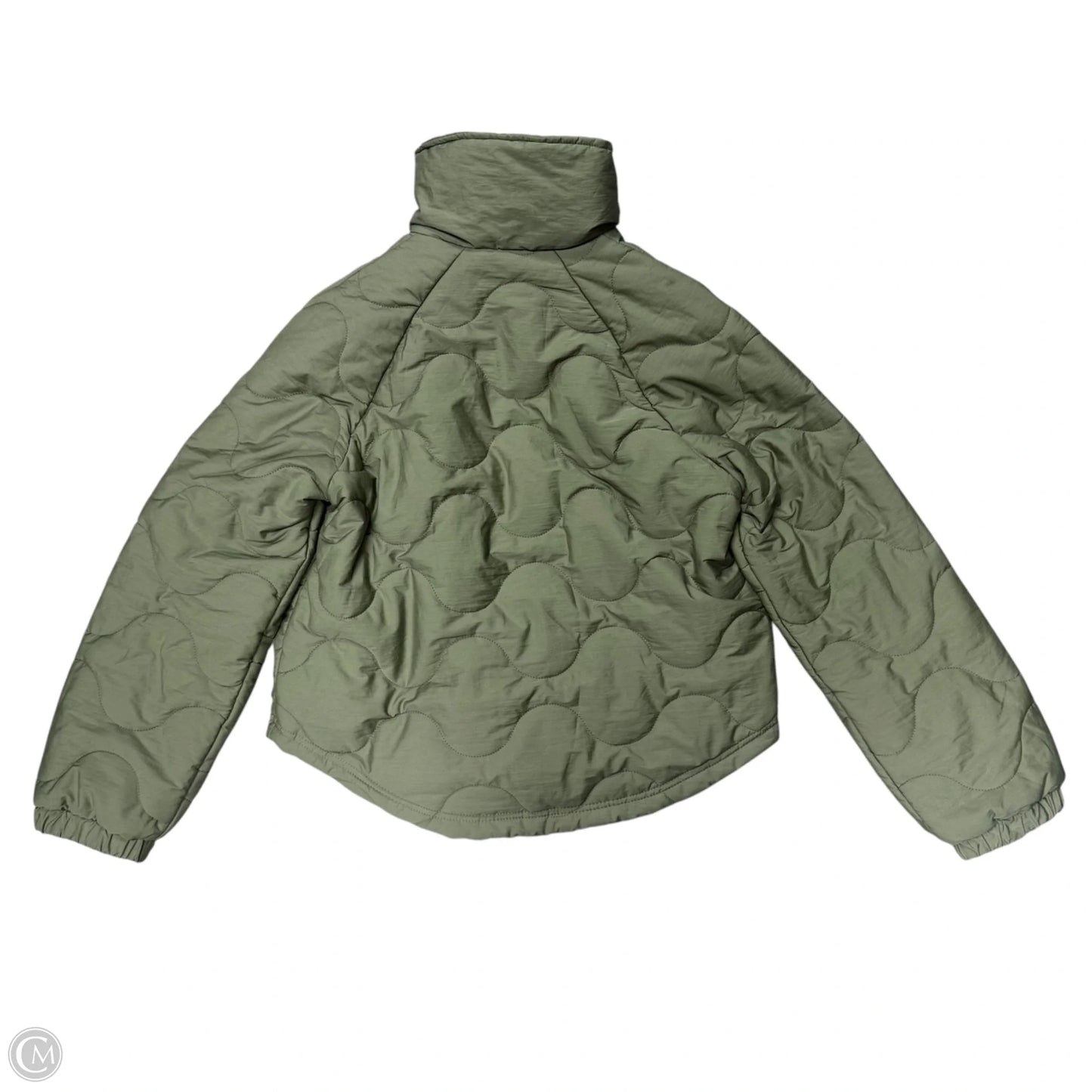Jacket Puffer & Quilted By Universal Thread In Green, Size: S