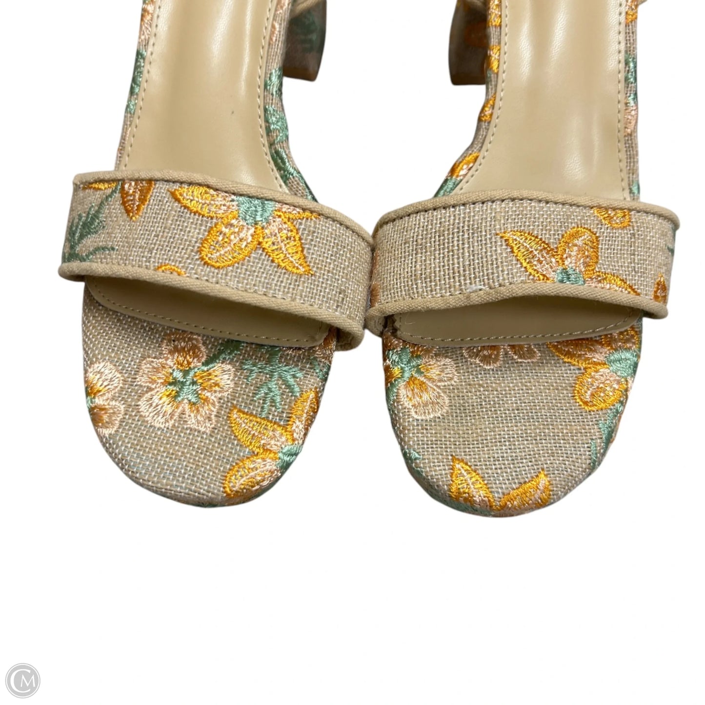 Shoes Heels Block By Lulus In Tan, Size: 9