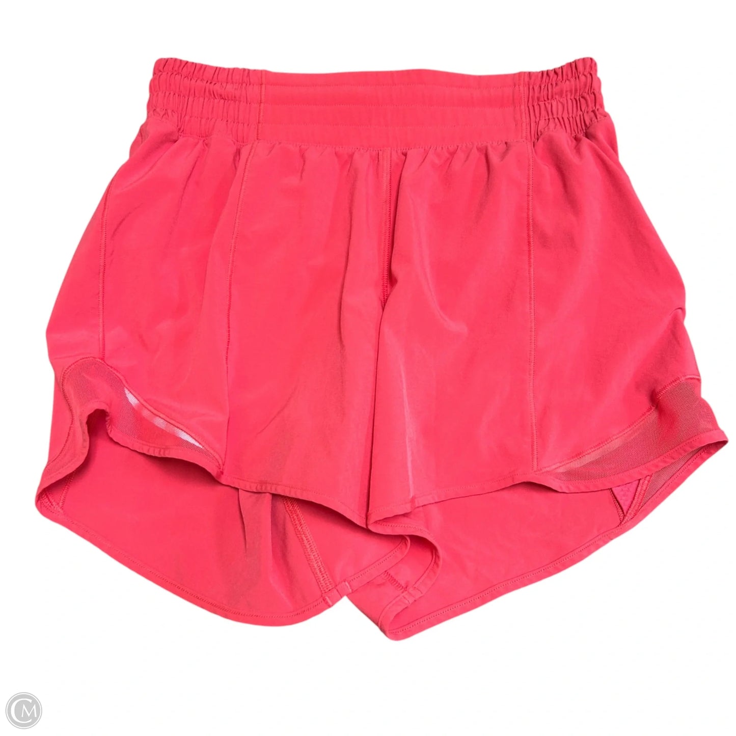 Athletic Shorts By Lululemon In Pink, Size: 4