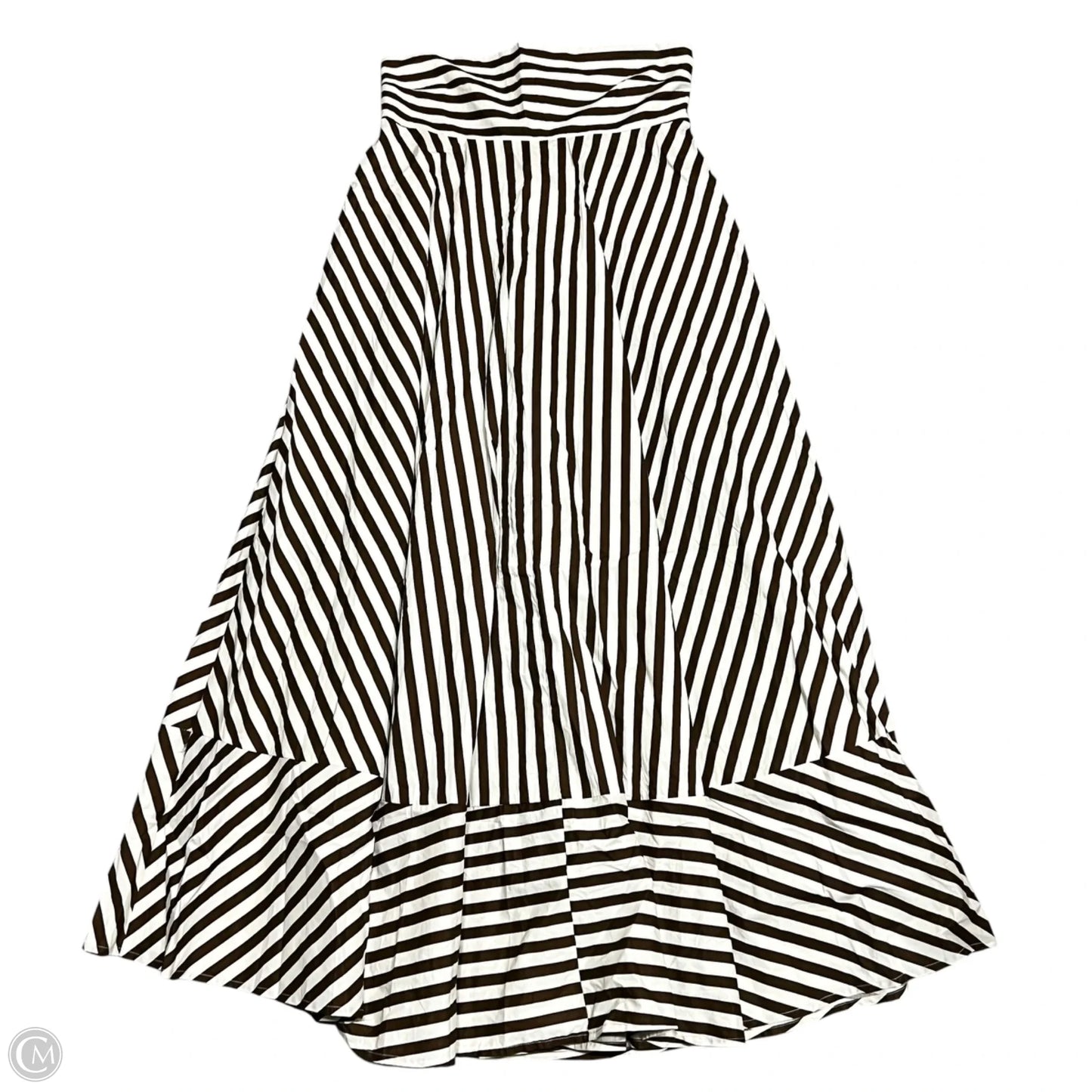 Dress Casual Maxi By Petal & Pup In Brown & Cream, Size: M