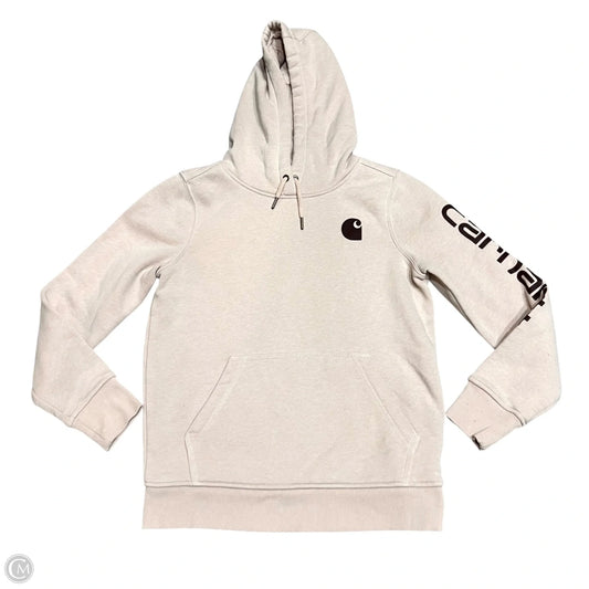 Sweatshirt Hoodie By Carhartt In Mauve, Size: S