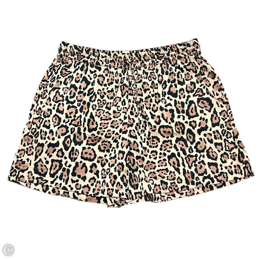 Shorts By The Drop In Animal Print, Size: L