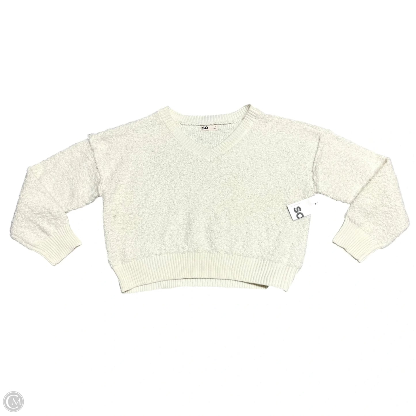 Sweater By So In Cream, Size: L