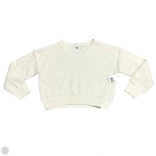 Sweater By So In Cream, Size: L