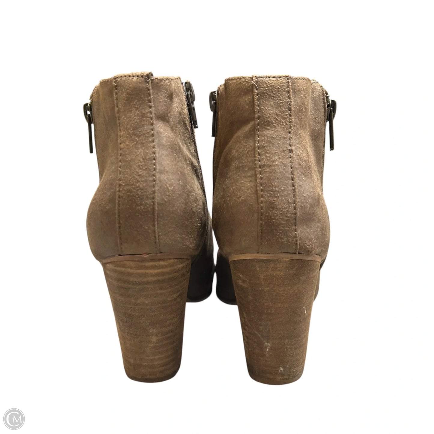 Boots Ankle Heels By Carlos By Carlos Santana In Brown, Size: 9