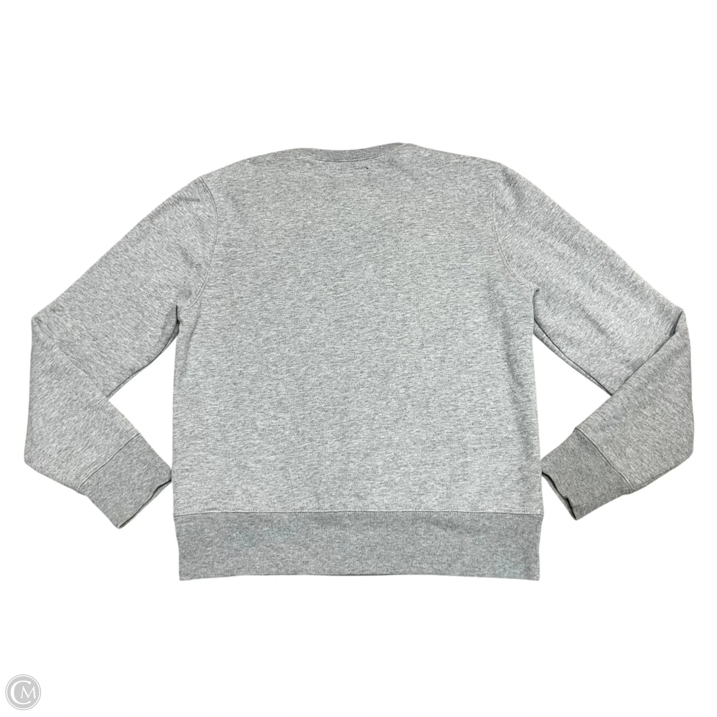 Athletic Sweatshirt Collar By 47 In Grey, Size: M
