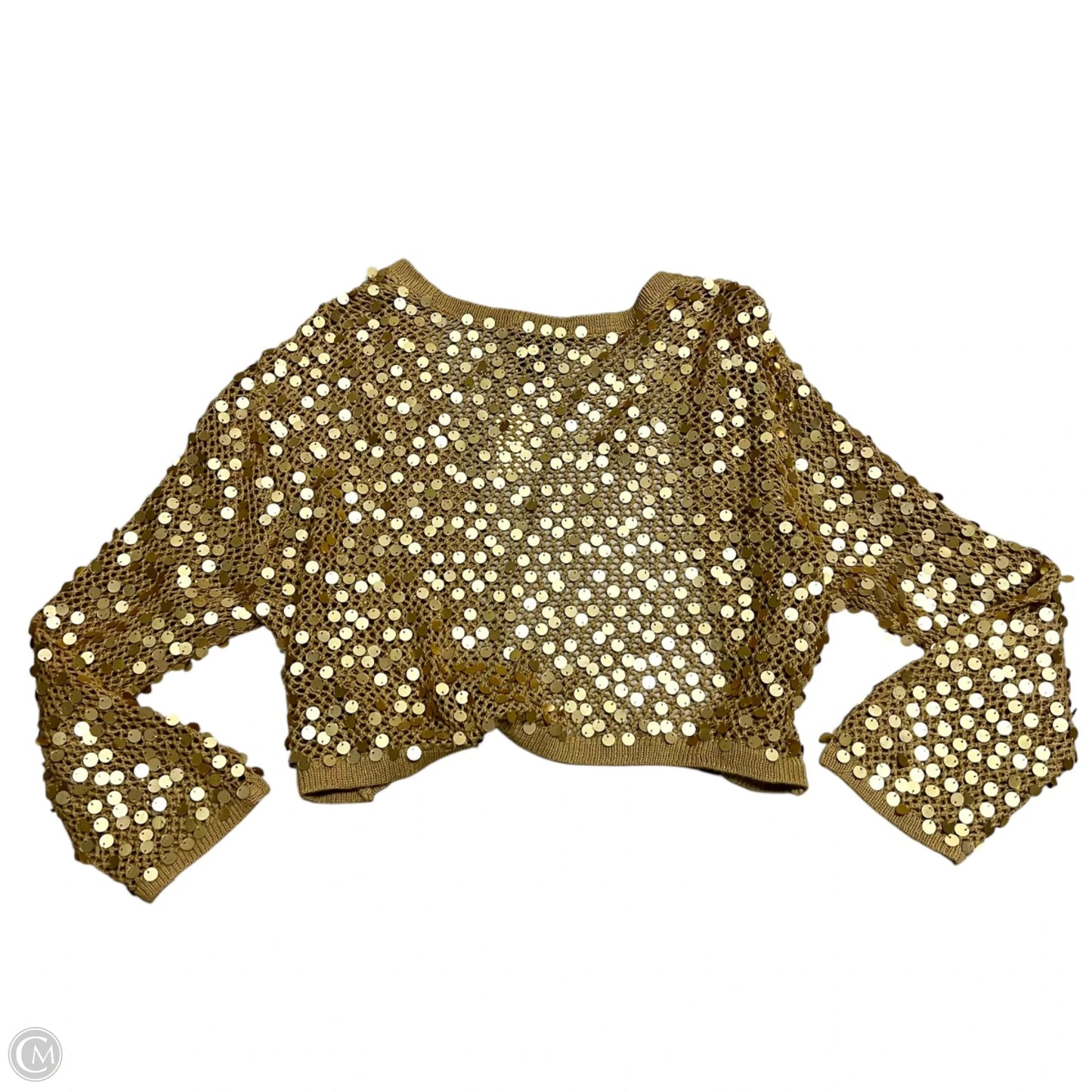 Cardigan By New York And Co In Gold, Size: L