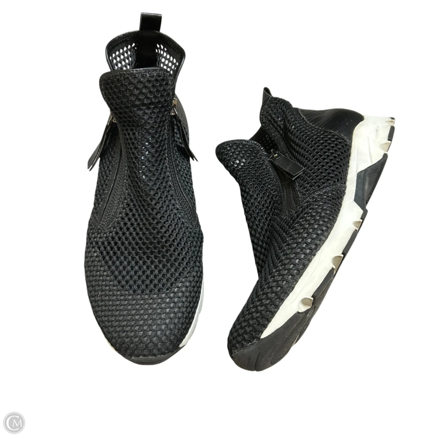Shoes Athletic By All Black In Black, Size: 7.5