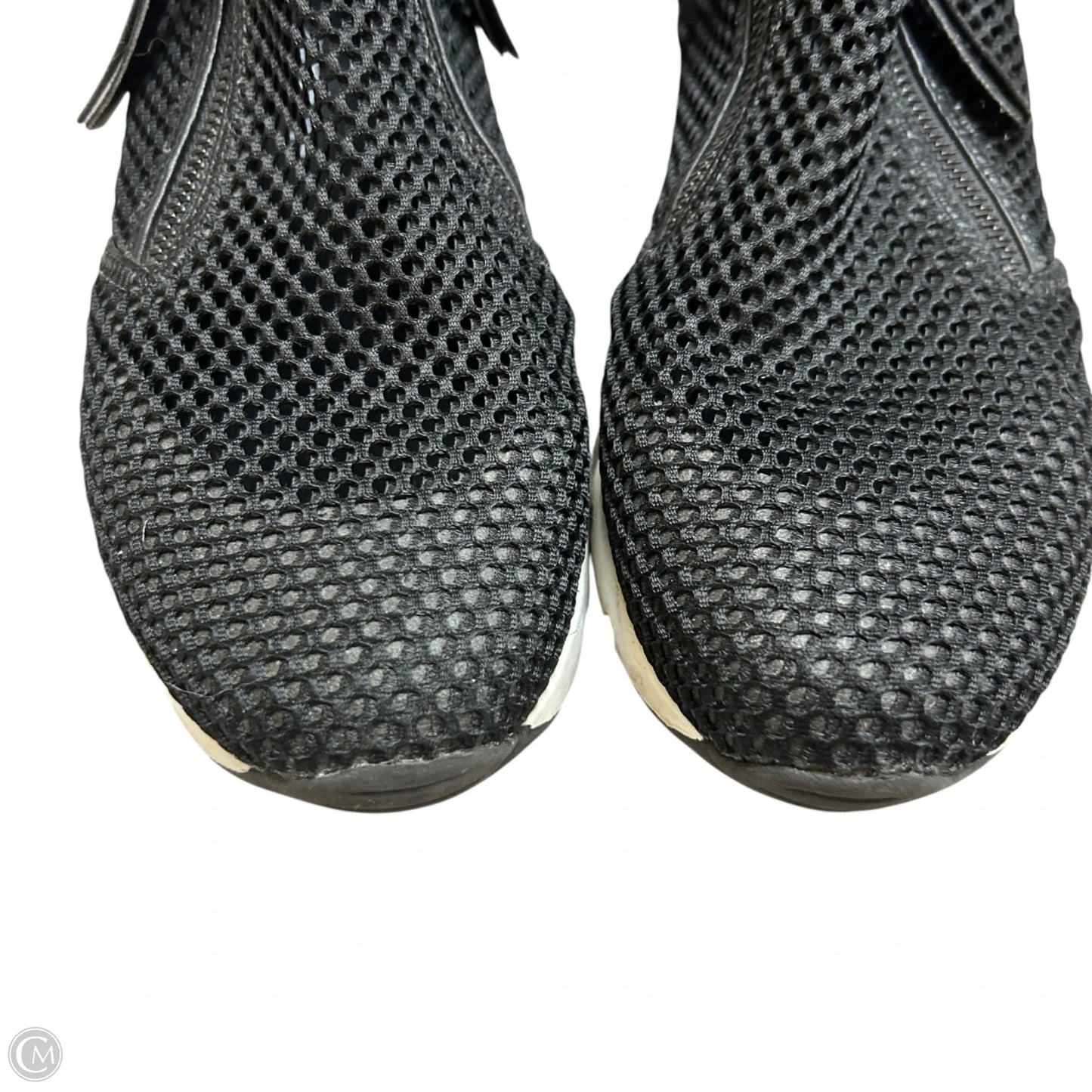 Shoes Athletic By All Black In Black, Size: 7.5