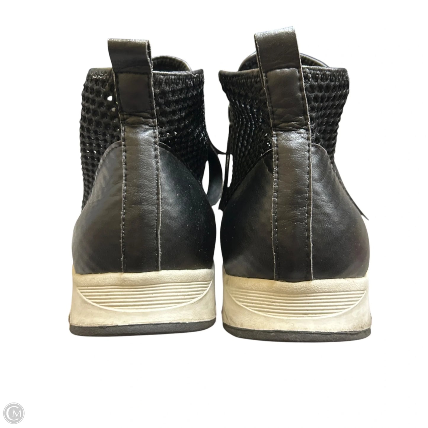 Shoes Athletic By All Black In Black, Size: 7.5
